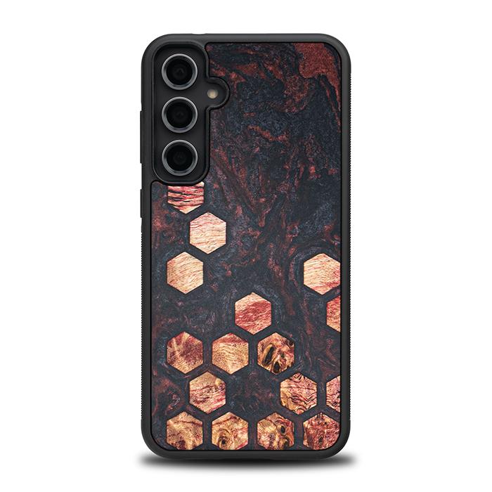 Samsung Galaxy S23 FE Handyhülle aus Harz und Holz - Synergy#F27