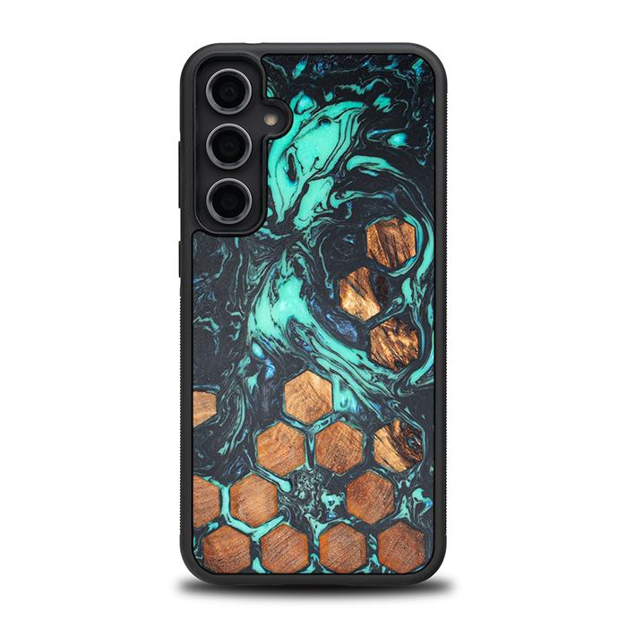 Samsung Galaxy S23 FE Handyhülle aus Harz und Holz - Synergy#F28