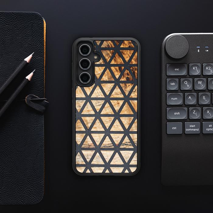Samsung Galaxy S23 FE Handyhülle aus Harz und Holz - Synergy#F29