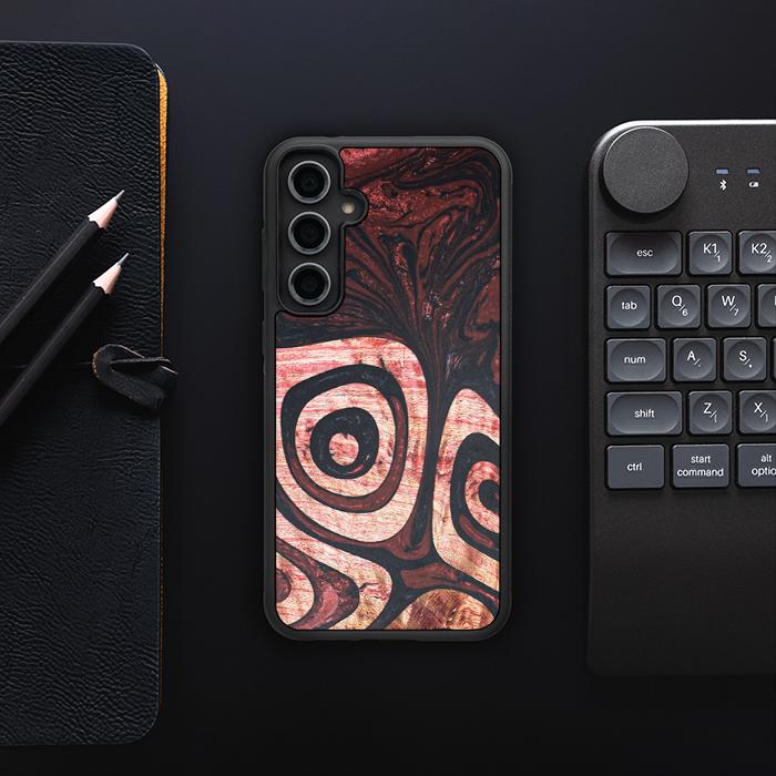 Samsung Galaxy S23 FE Handyhülle aus Harz und Holz - Synergy#F32
