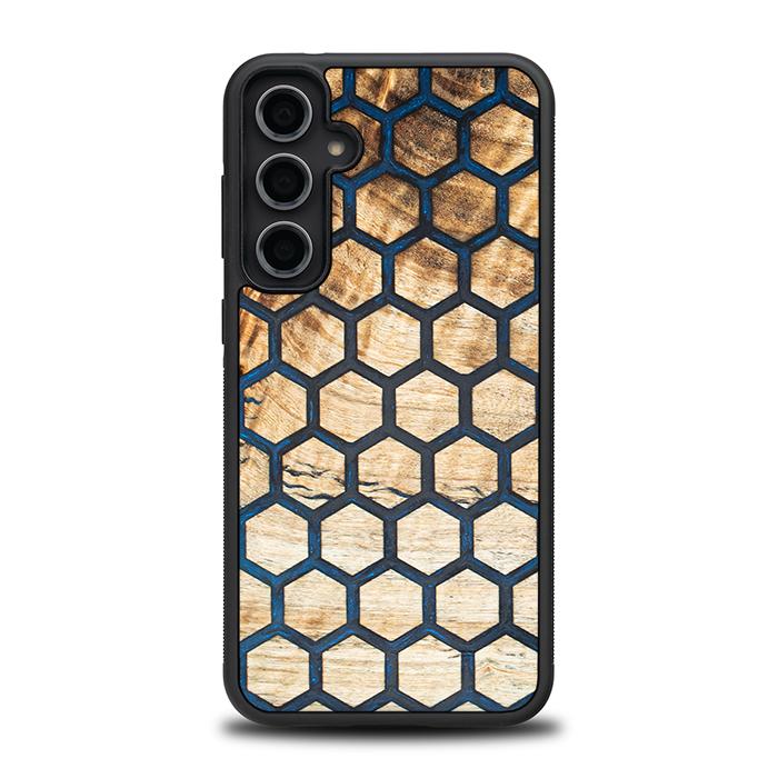Samsung Galaxy S23 FE Handyhülle aus Harz und Holz - Synergy#F36