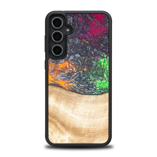 Samsung Galaxy S23 FE Handyhülle aus Harz und Holz - Synergy#F6