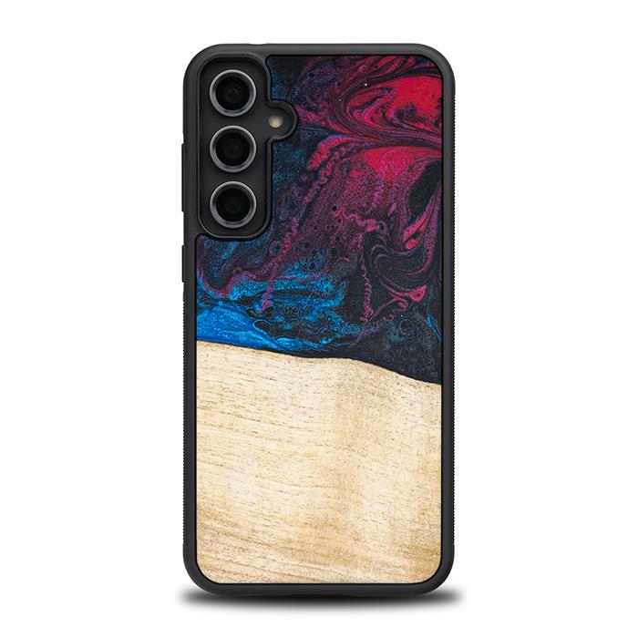 Samsung Galaxy S23 FE Handyhülle aus Harz und Holz - Synergy#F9