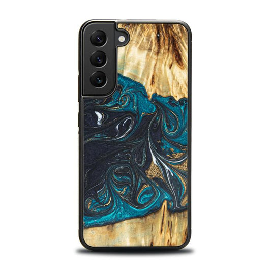 Samsung Galaxy S23 Plus Handyhülle aus Harz und Holz - SYNERGY#E1