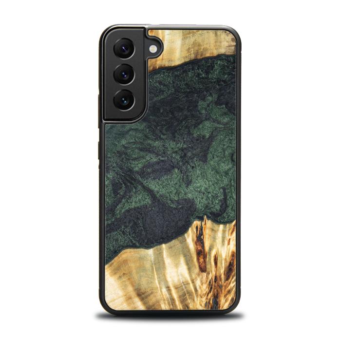 Samsung Galaxy S23 Plus Handyhülle aus Harz und Holz - Synergy#E14