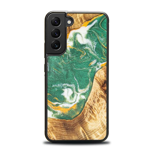 Etui na telefon Samsung Galaxy S23 Plus wykonane z żywicy i drewna - Synergy#E20