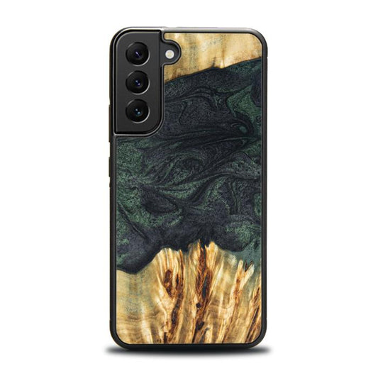 Samsung Galaxy S23 Plus Handyhülle aus Harz und Holz - Synergy#E25