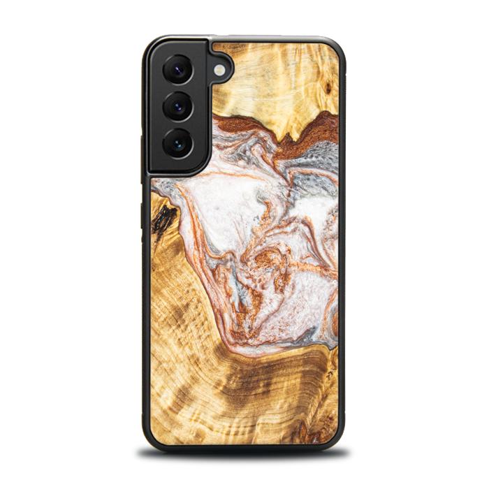 Samsung Galaxy S23 Plus Handyhülle aus Harz und Holz - Synergy#E5
