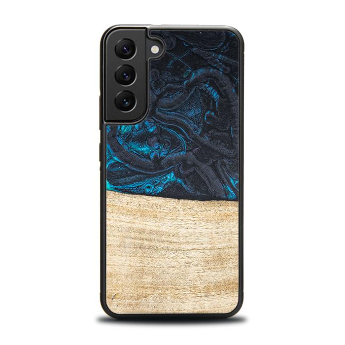 Samsung Galaxy S23 Plus Handyhülle aus Harz und Holz - Synergy#F13