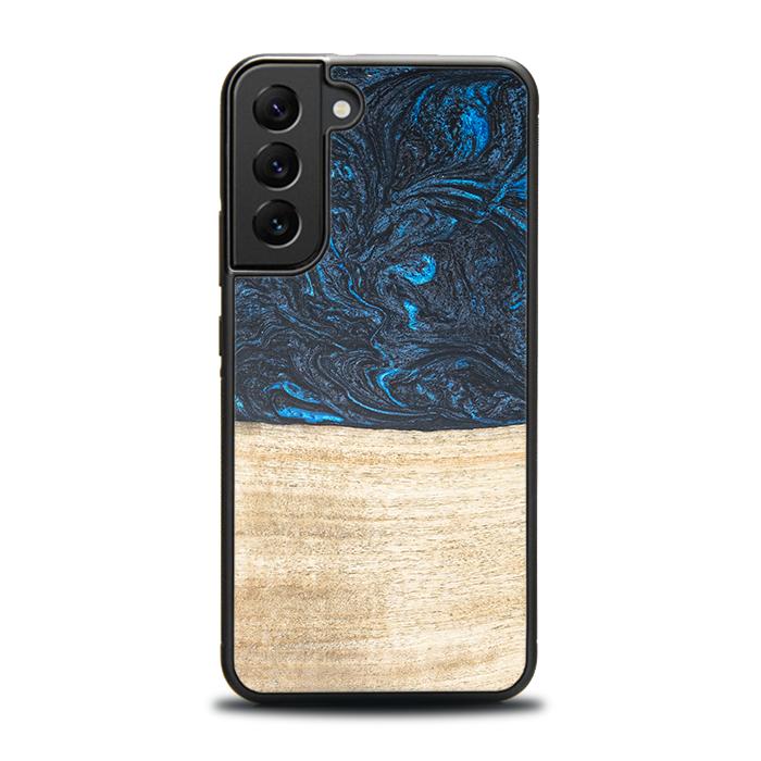 Samsung Galaxy S23 Plus Handyhülle aus Harz und Holz - Synergy#F19