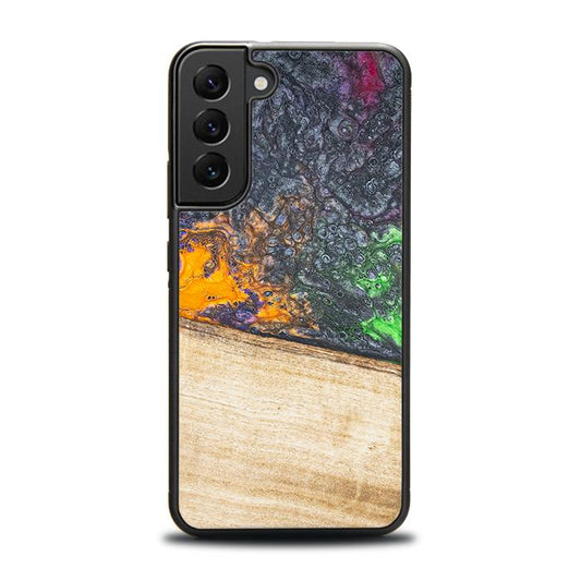 Samsung Galaxy S23 Plus Handyhülle aus Harz und Holz - Synergy#F20