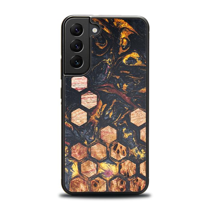 Samsung Galaxy S23 Plus Handyhülle aus Harz und Holz - Synergy#F26