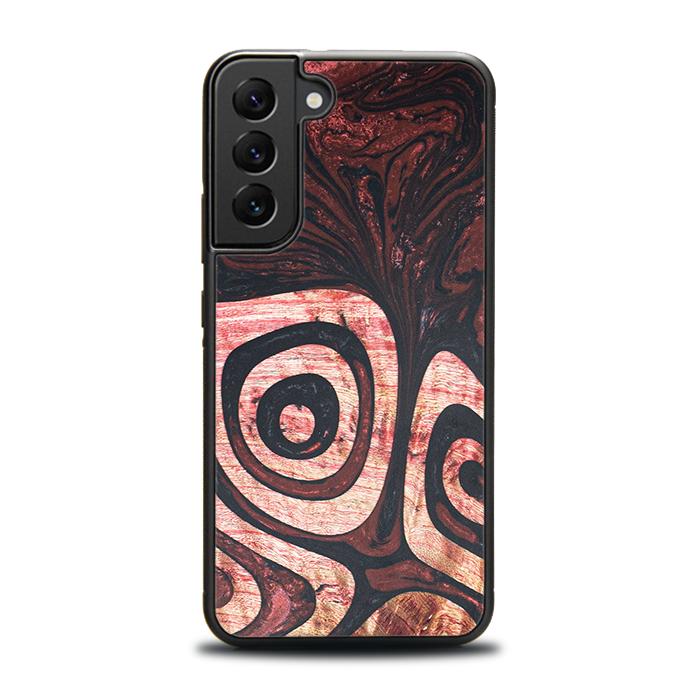 Samsung Galaxy S23 Plus Handyhülle aus Harz und Holz - Synergy#F32