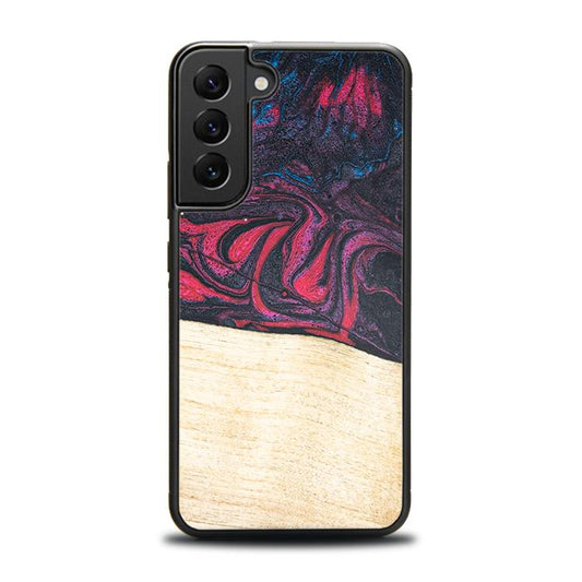 Samsung Galaxy S23 Plus Handyhülle aus Harz und Holz - Synergy#F5