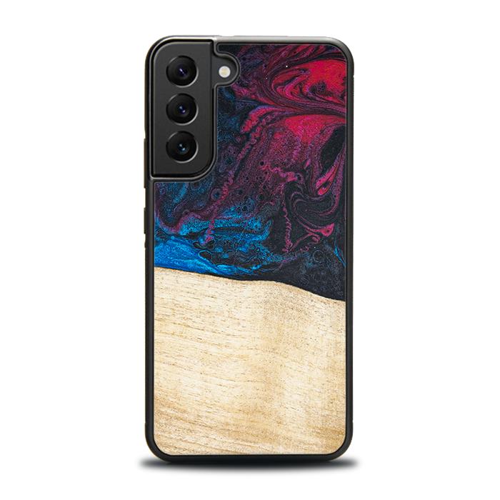 Samsung Galaxy S23 Plus Handyhülle aus Harz und Holz - Synergy#F9
