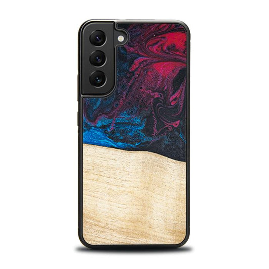 Samsung Galaxy S23 Plus Handyhülle aus Harz und Holz - Synergy#F9