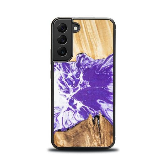 Samsung Galaxy S23 Handyhülle aus Harz und Holz - Synergy#A78