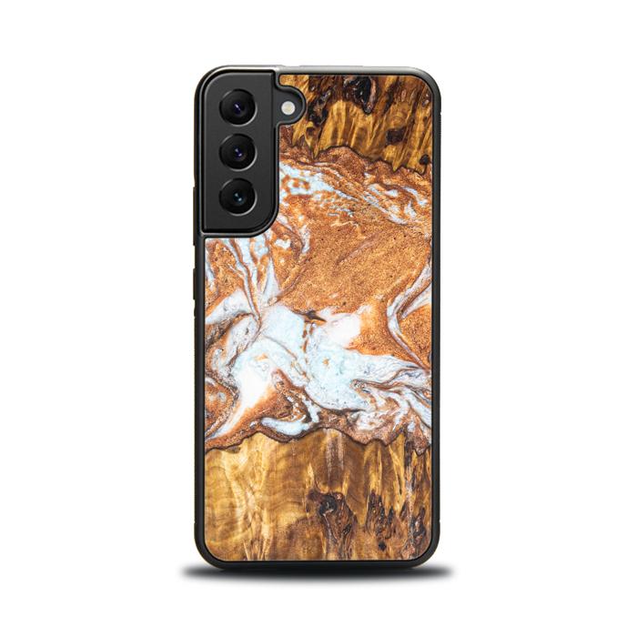 Etui na telefon Samsung Galaxy S23 wykonane z żywicy i drewna - Synergy#E18