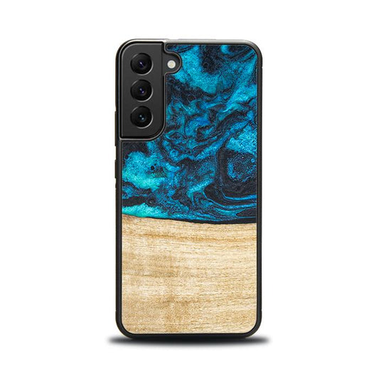 Samsung Galaxy S23 Handyhülle aus Harz und Holz - Synergy#F11
