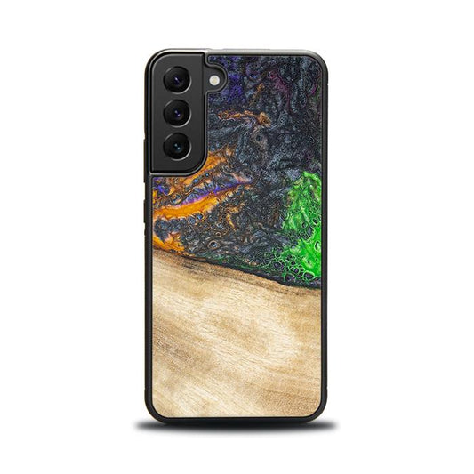 Samsung Galaxy S23 Handyhülle aus Harz und Holz - Synergy#F15