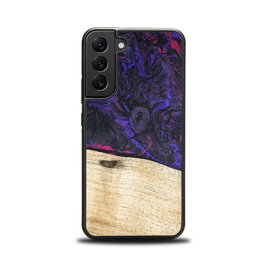 Samsung Galaxy S23 Handyhülle aus Harz und Holz - Synergy#F18