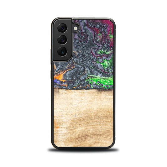 Samsung Galaxy S23 Handyhülle aus Harz und Holz - Synergy#F2