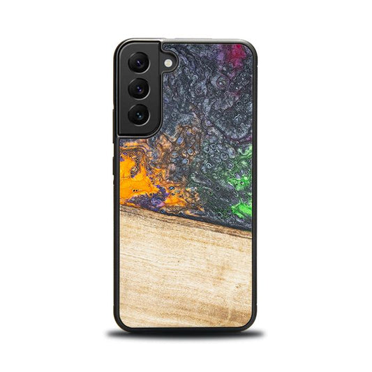 Samsung Galaxy S23 Handyhülle aus Harz und Holz - Synergy#F20