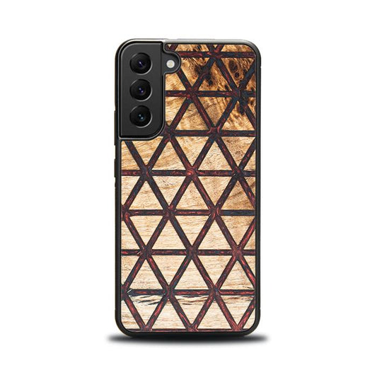 Samsung Galaxy S23 Handyhülle aus Harz und Holz - Synergy#F22