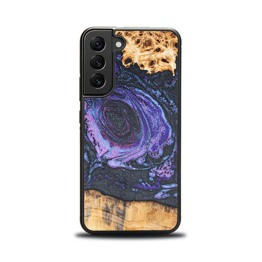 Samsung Galaxy S23 Handyhülle aus Harz und Holz - Synergy#F24