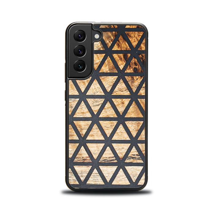 Samsung Galaxy S23 Handyhülle aus Harz und Holz - Synergy#F29