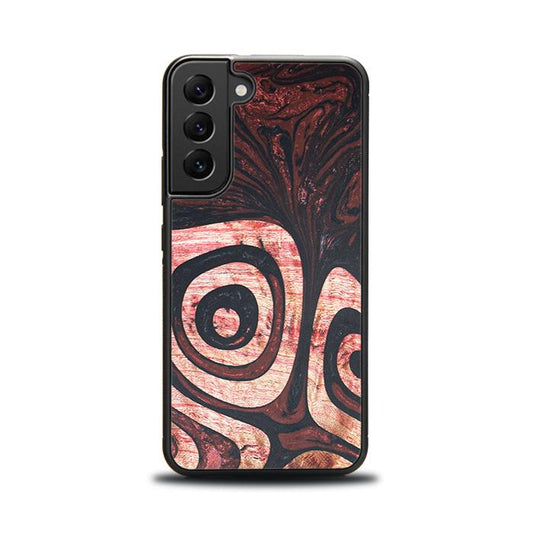 Samsung Galaxy S23 Handyhülle aus Harz und Holz - Synergy#F32