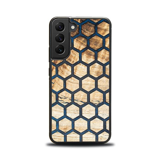 Samsung Galaxy S23 Handyhülle aus Harz und Holz - Synergy#F36