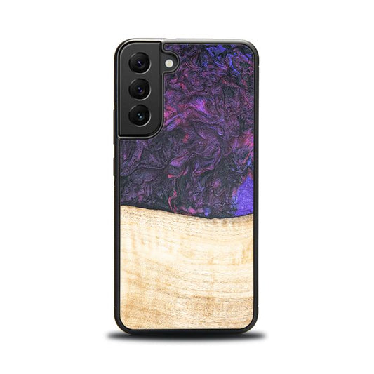 Samsung Galaxy S23 Handyhülle aus Harz und Holz - Synergy#F4