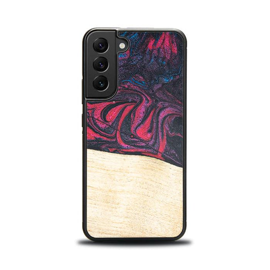 Samsung Galaxy S23 Handyhülle aus Harz und Holz - Synergy#F5