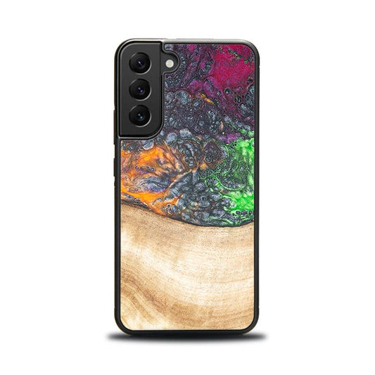 Samsung Galaxy S23 Handyhülle aus Harz und Holz - Synergy#F6