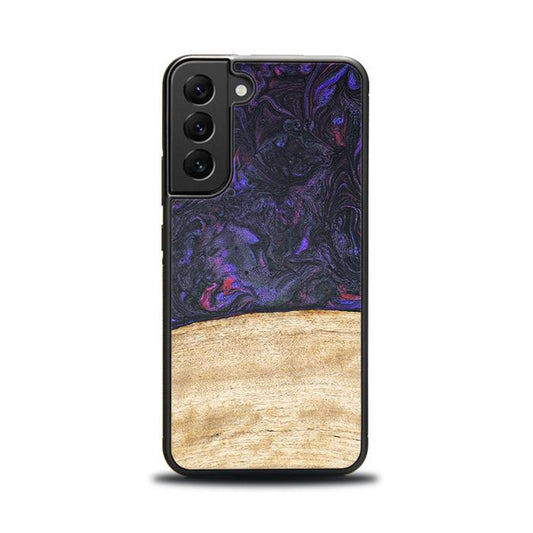 Samsung Galaxy S23 Handyhülle aus Harz und Holz - Synergy#F7