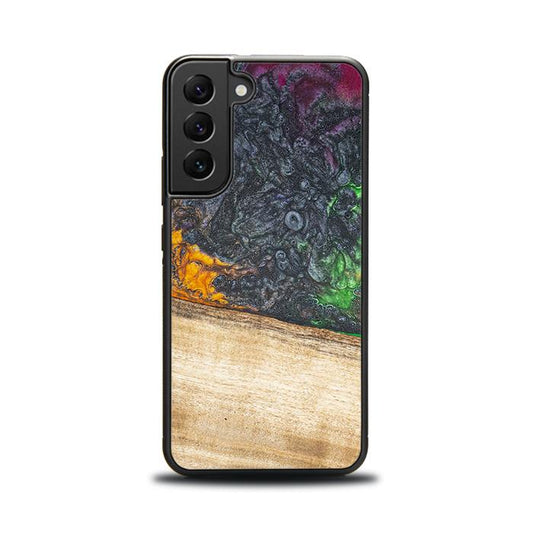 Samsung Galaxy S23 Handyhülle aus Harz und Holz - Synergy#F8