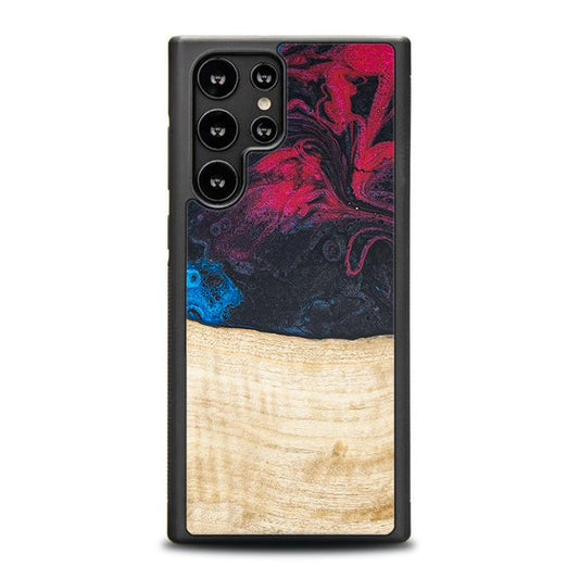 Samsung Galaxy S23 Ultra Handyhülle aus Harz und Holz - Synergy#F14