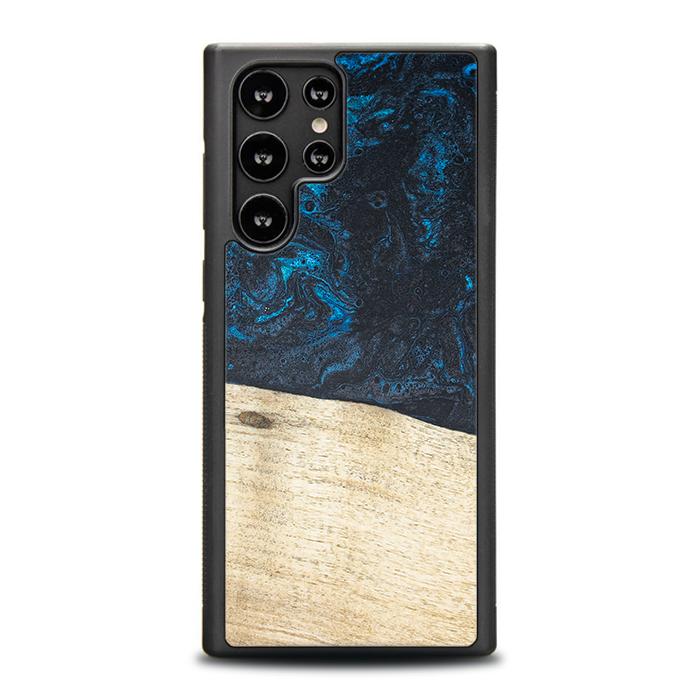 Samsung Galaxy S23 Ultra Handyhülle aus Harz und Holz - Synergy#F17