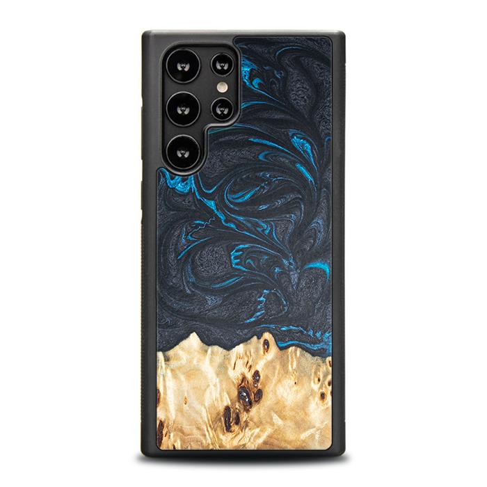 Samsung Galaxy S23 Ultra Handyhülle aus Harz und Holz - Synergy#F21