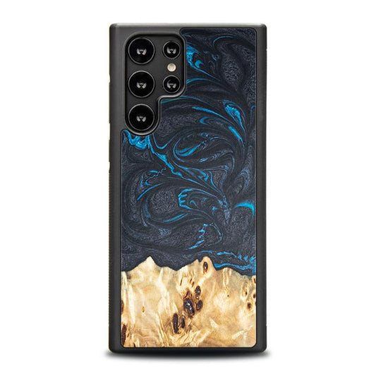 Samsung Galaxy S23 Ultra Handyhülle aus Harz und Holz - Synergy#F21
