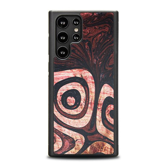 Samsung Galaxy S23 Ultra Handyhülle aus Harz und Holz - Synergy#F32