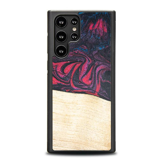 Samsung Galaxy S23 Ultra Handyhülle aus Harz und Holz - Synergy#F5