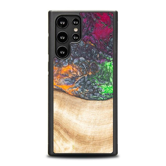Samsung Galaxy S23 Ultra Handyhülle aus Harz und Holz - Synergy#F6