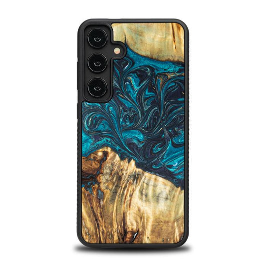 Samsung Galaxy S24 Plus Resin & Wood Phone Case - Synergy#E12