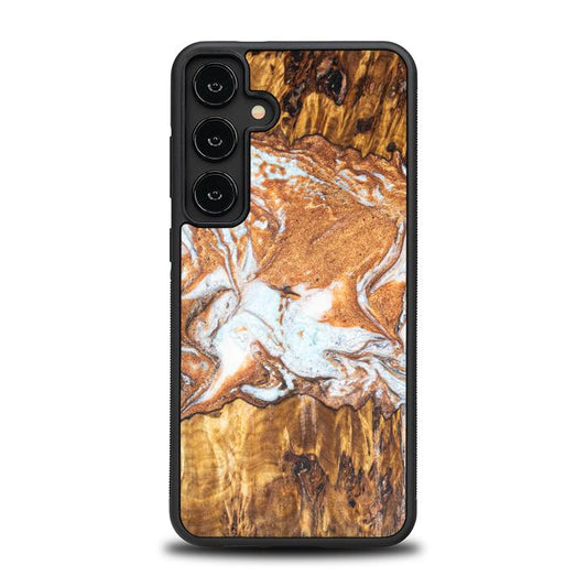 Samsung Galaxy S24 Plus Resin & Wood Phone Case - Synergy#E18