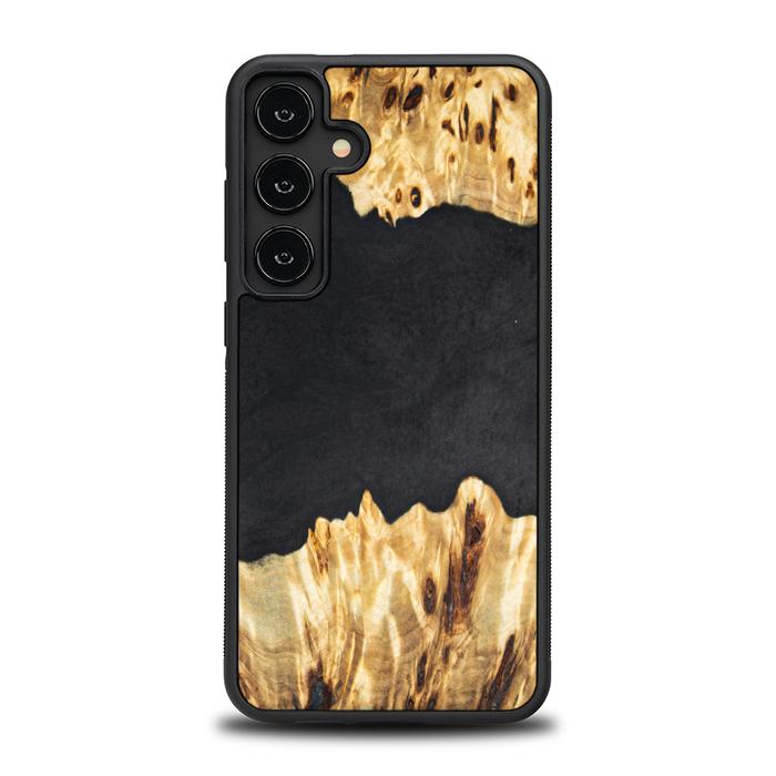 Samsung Galaxy S24 Plus Handyhülle aus Harz und Holz - Synergy#E19