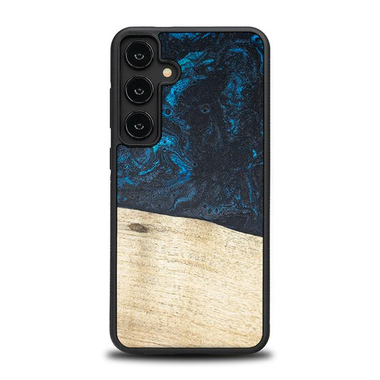 Samsung Galaxy S24 Plus Handyhülle aus Harz und Holz - Synergy#F17