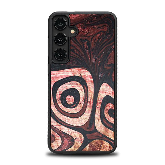 Samsung Galaxy S24 Plus Handyhülle aus Harz und Holz - Synergy#F32