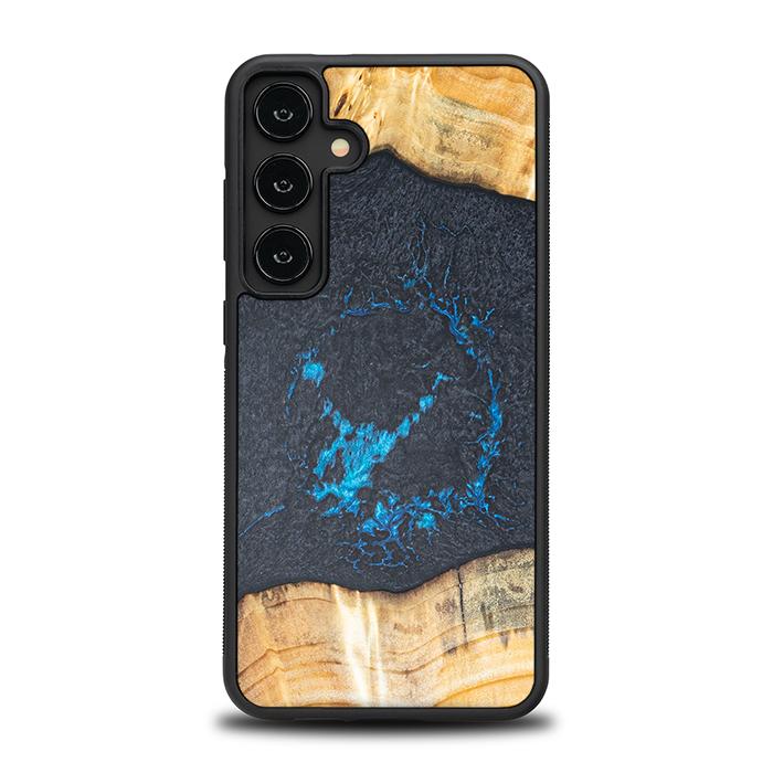 Samsung Galaxy S24 Plus Handyhülle aus Harz und Holz - Synergy#F35